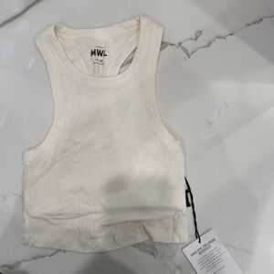 Women's Cream Tank Top